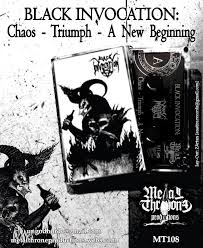 Black Invocation - Chaos-Triumph-A New Beginning TAPE